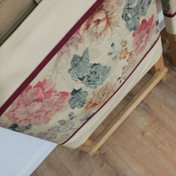 2 Vintage Byer of Maine Lounger Beach Chairs Canvas & Wood Foldable Camping - Picture 2 of 5